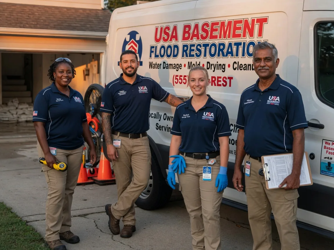 Basement Flood Cleanup company in Round Mountain, CA